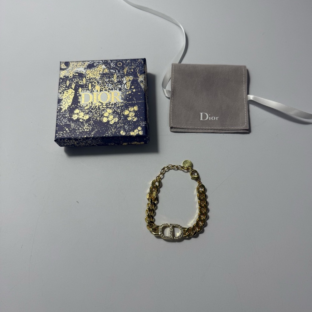 Dior Gold and Silver Women's Bracelet - Picture 1 of 3